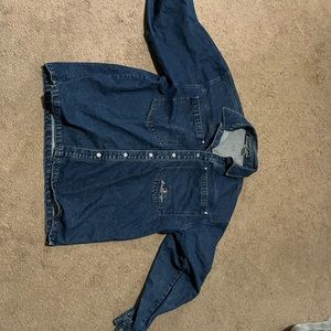 Mens hezd-up jean jacket